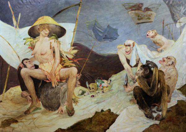 Ape princess Ape princess